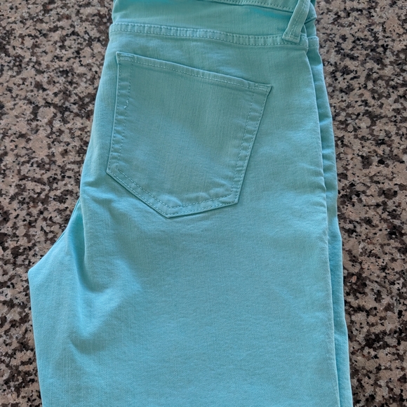 a.n.a Women's Teal Ankle Jeans - Picture 3 of 5